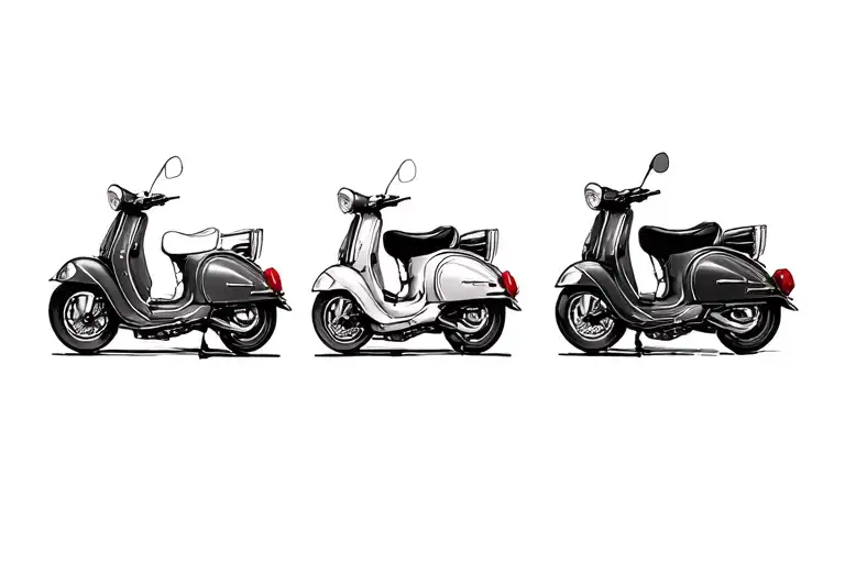Vespa V50s