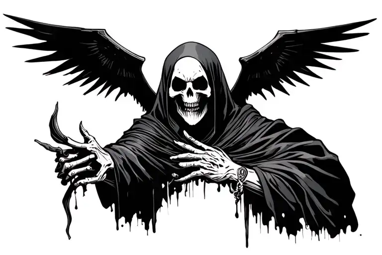 Grim Reaper Holding