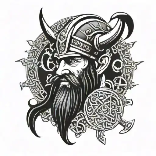 Viking Play Metal Music Themed