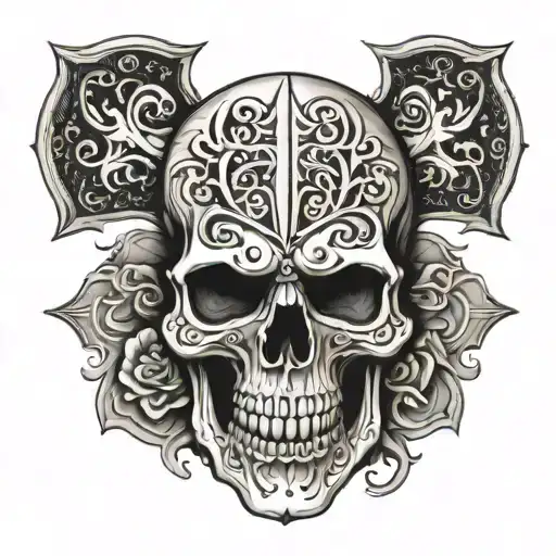 Skull And Cross