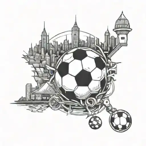 Football And Ostrava Metal City