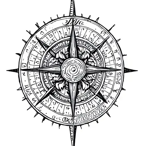Vegvisir Symbol Modern
