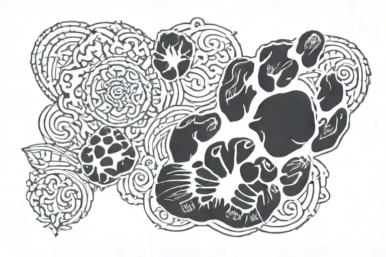 Dog Paw Print