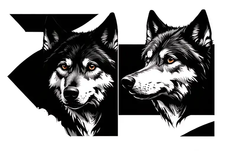 Wolf Looking Forward