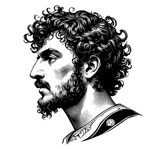 Portrait Of Jules Cesar