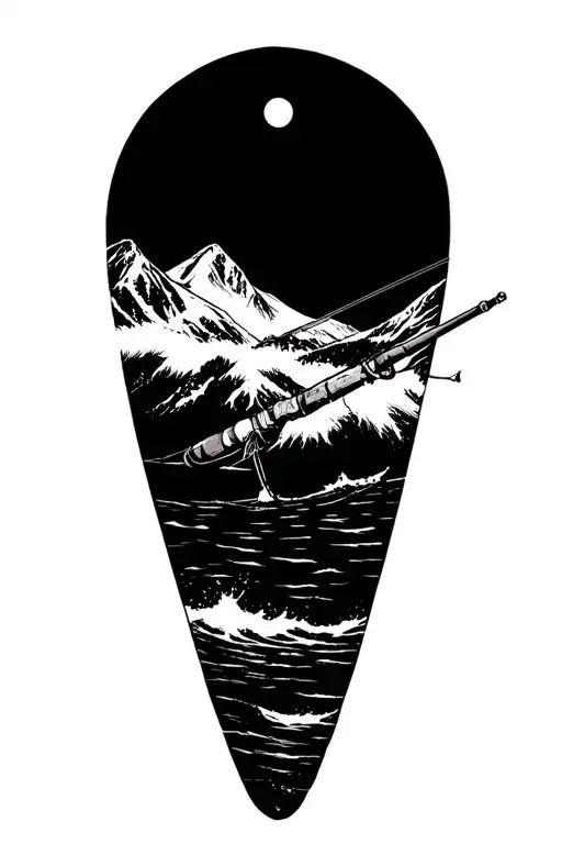 Norway Mountain Rough Sea Boat Fishing Rod