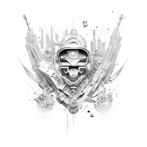 Cyberpunk Four Elements