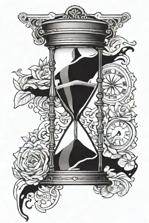 Hour Glass Surrounded