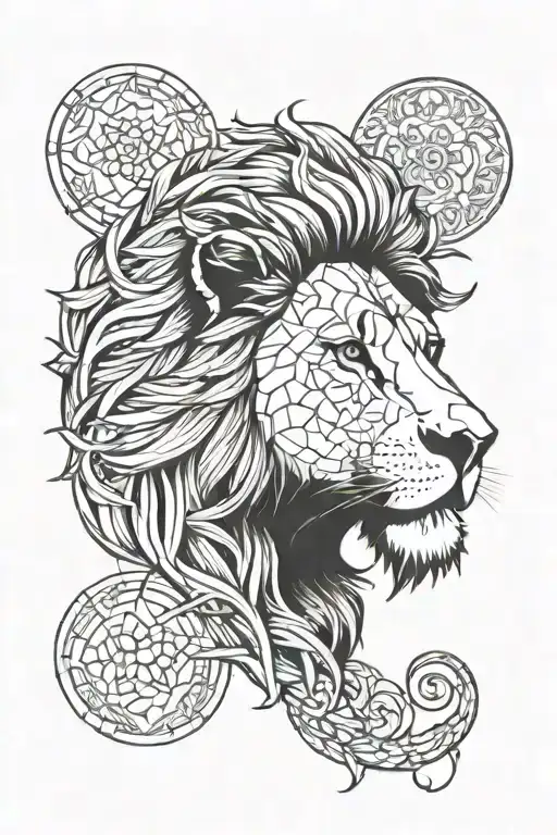Lion And Tranquility Inside