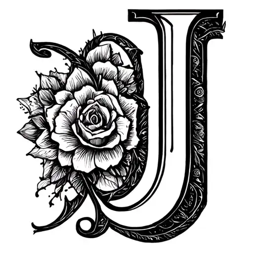 Two Letters J Crossed