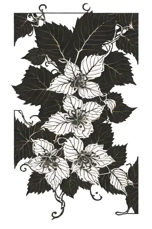 Bramble And Thorn Vine