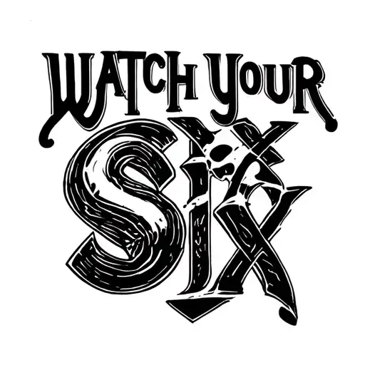 Text With The Phrase That Watch Your Six Says