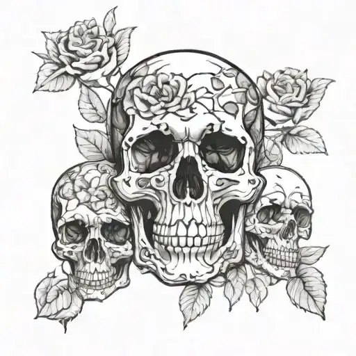 Skulls Tattoo Ideas