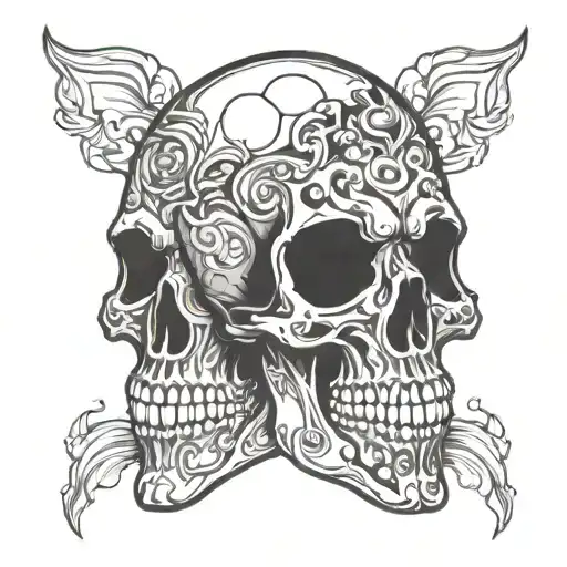 Skulls Tattoo Ideas