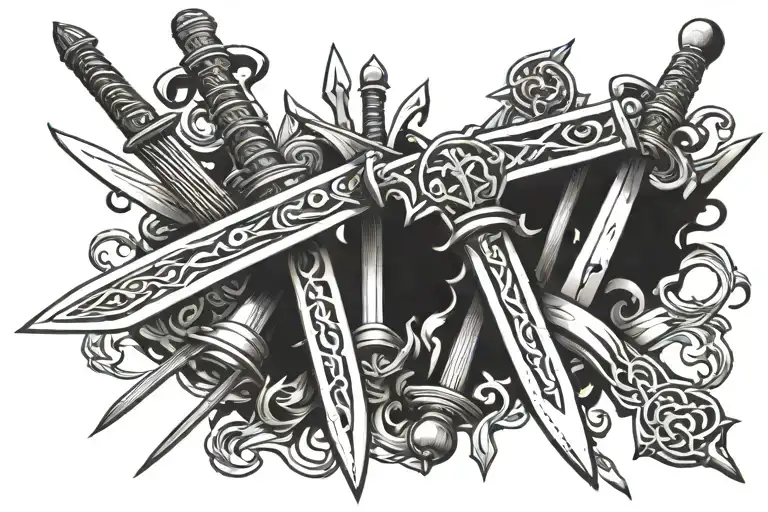 Pile Of Swords