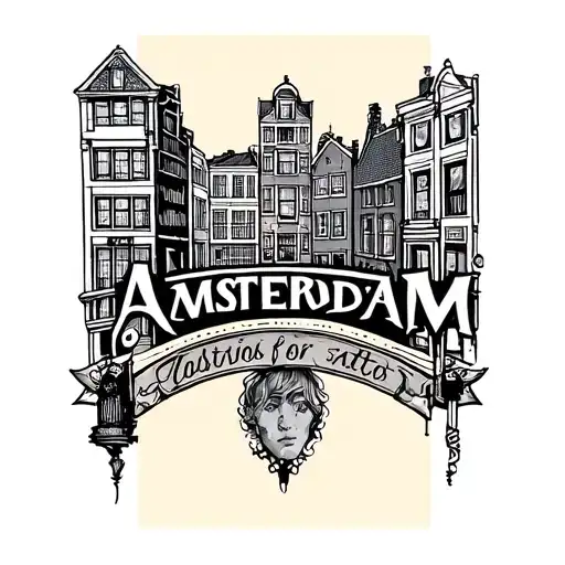 Amsterdam Inpsired Tattoo For Cousin Tattoos Small Logo