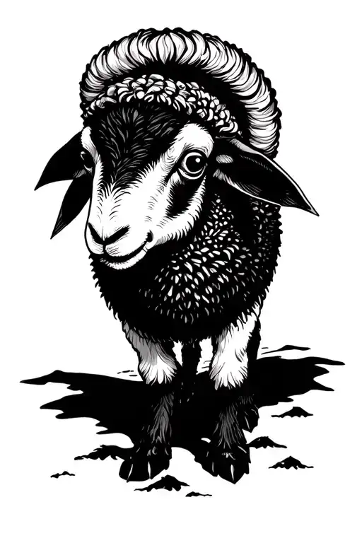 Goth Black Sheep