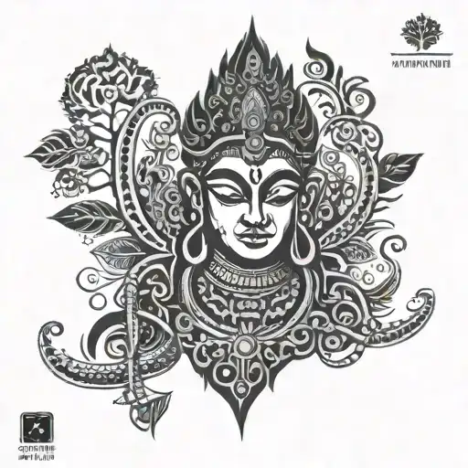 Hidden Tattoo Kali An Goutham Written Vertically