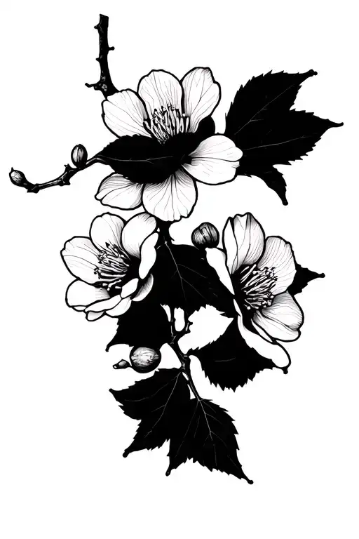 Cherry Blossom Branch