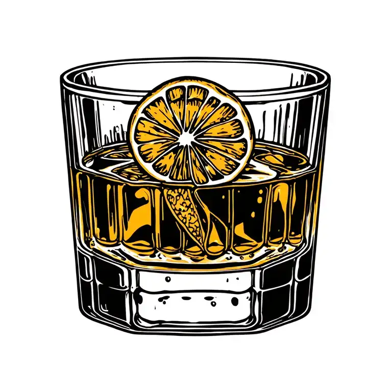 Simple Small Whisky Glass