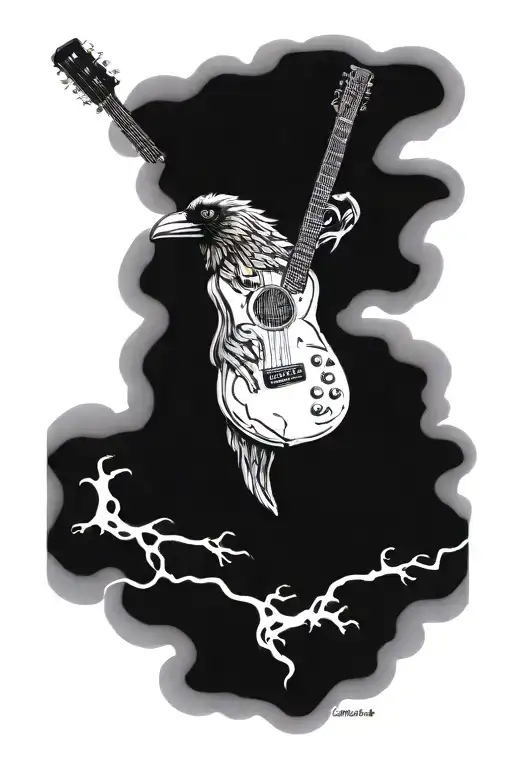 Crow Cloud Guitar