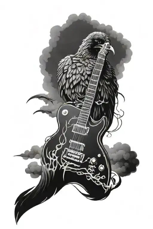 Crow Cloud Guitar