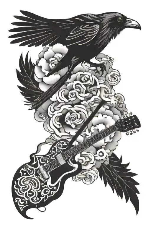 Crow Cloud Guitar