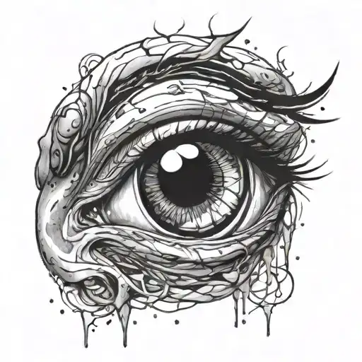 Happy Face With Destroyed Eye Win