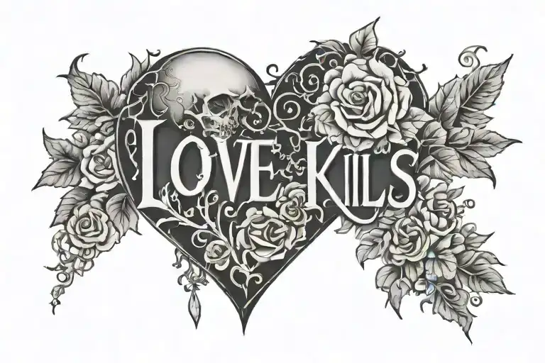 Love Kills Ambergram