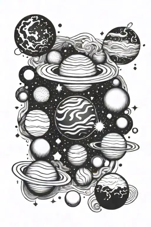 Planets Stars And Nebulas
