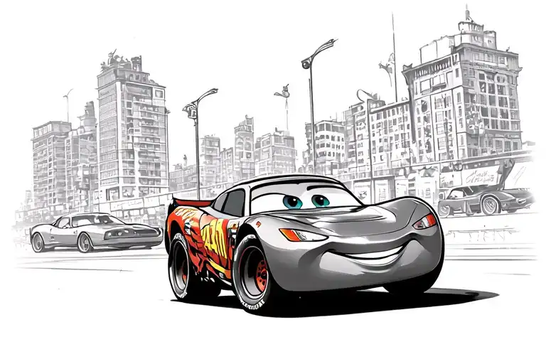 Lightening Mcqueen Cars Film
