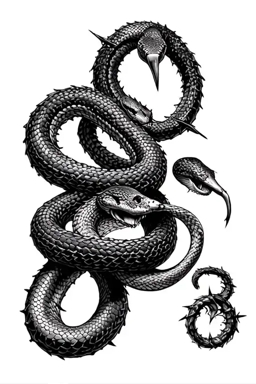 Barbed Wire And Snakes