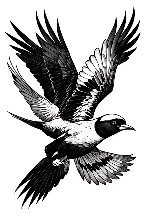 Two Birds Flying Together Blindfolded