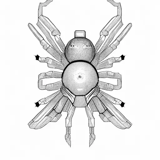 Tribal Spider