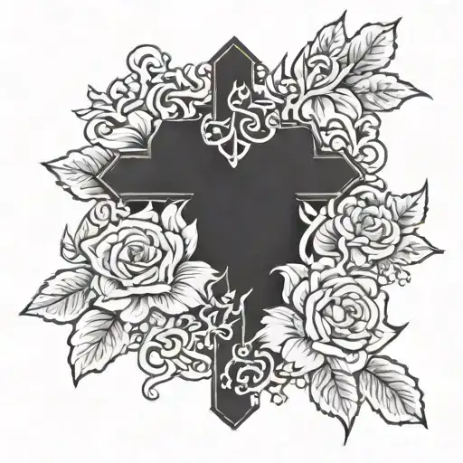 In Loving Memory Cross