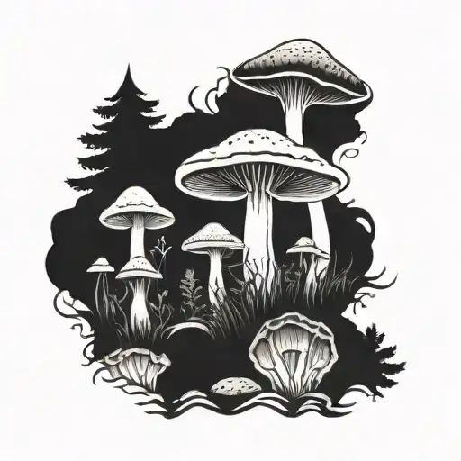 Magic Mushroom Forest