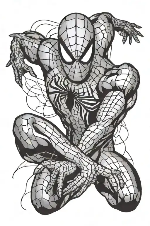 Full Sleeve Spider-man Inspired