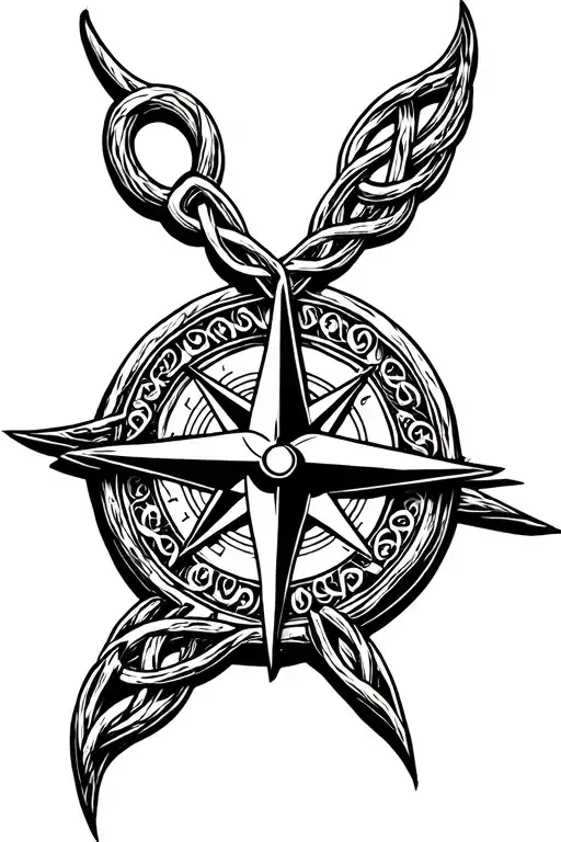 Celtic Knot Compass Time
