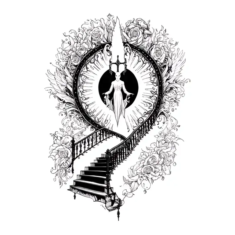 Gothic Stairway To Heaven