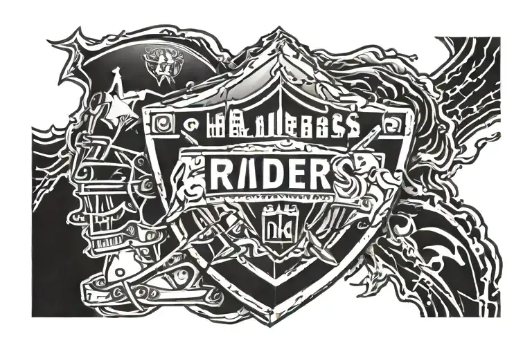 Raiders Football Logo