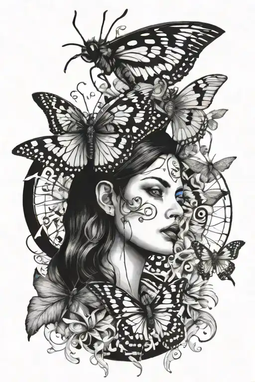 An Illustration Showing The Metamorphosis Caused By Sufference