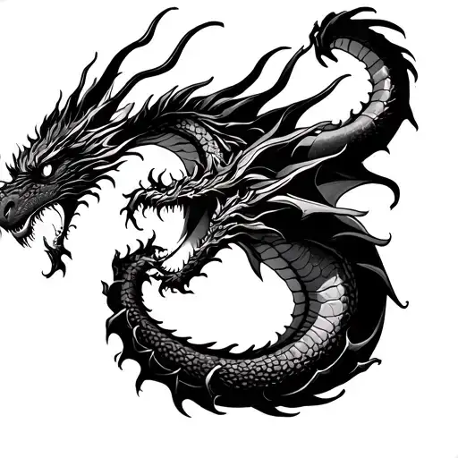 Dragon Breathing Fire