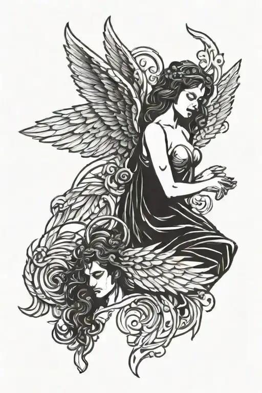 Angel And Devil 2 Sides Of The Same Coin