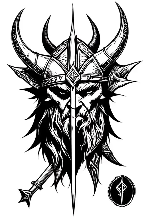 Vikings With Runes