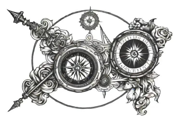 Porch Scales Compass