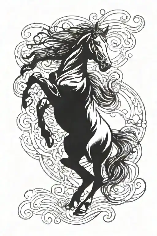 Horse Galloping