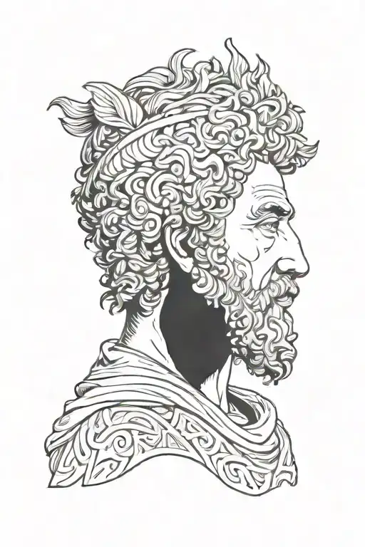 Marcus Aurelius Face