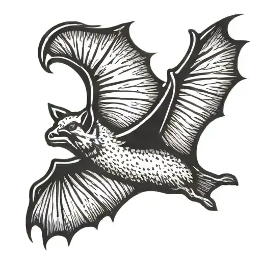 Flying Bat Flying
