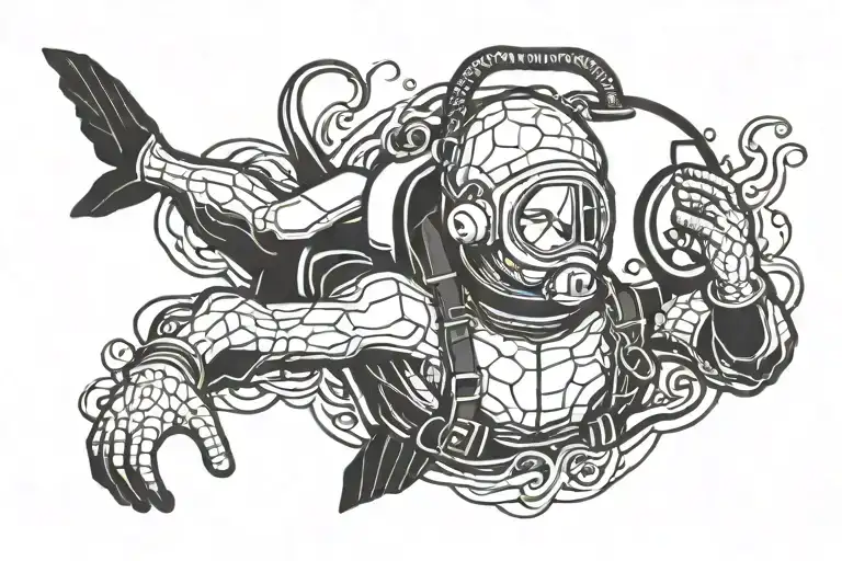 Diver Heartbeat Line Forming