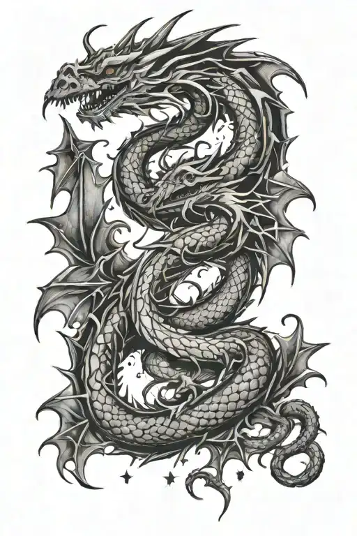 Dragons And Stars Drain